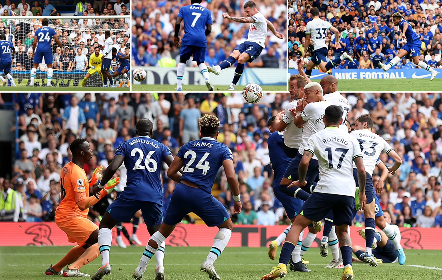 Vòng 2 Ngoại hạng Anh: Chelsea chia điểm vào phút cuối trận